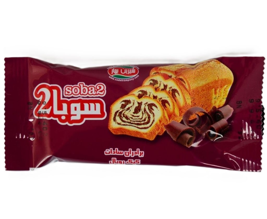 کیک قهوه ای